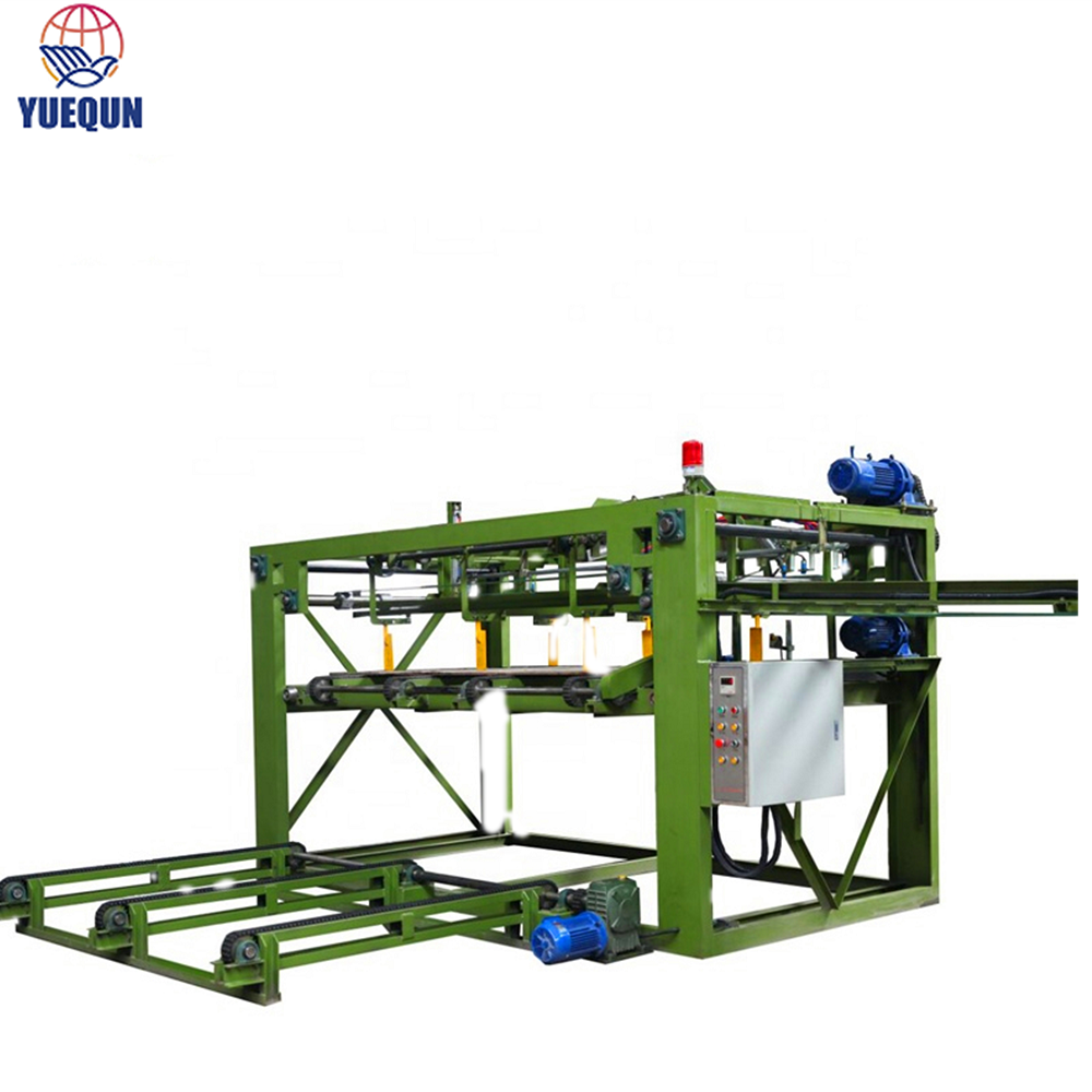 Construtor automático de núcleo de folheado de borda de núcleo de lados duplos para linha de produção de madeira compensada