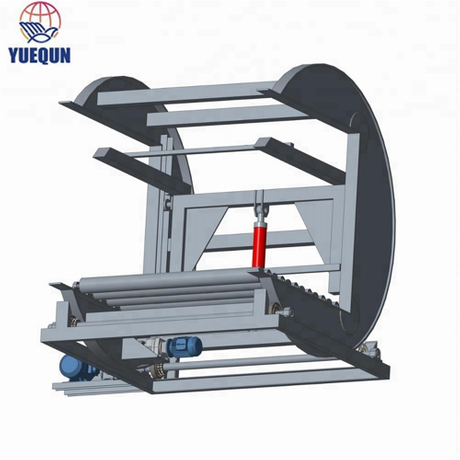 Máquina hidráulica de rotatividade de painel de placa de compensado